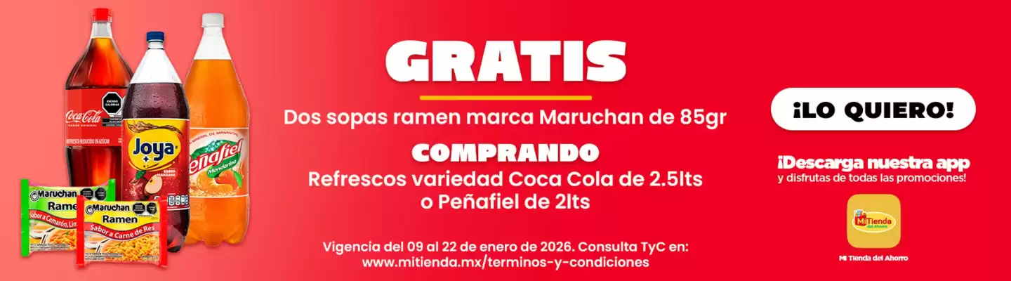 Folleto Mi Tienda del Ahorro (válido hasta 22-01)