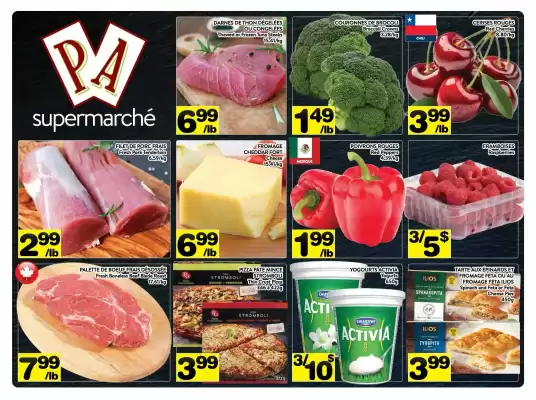 Supermarché PA flyer