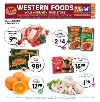 Western Foods flyer (valid until 15-01)