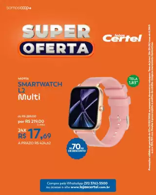 Folheto Lojas Certel