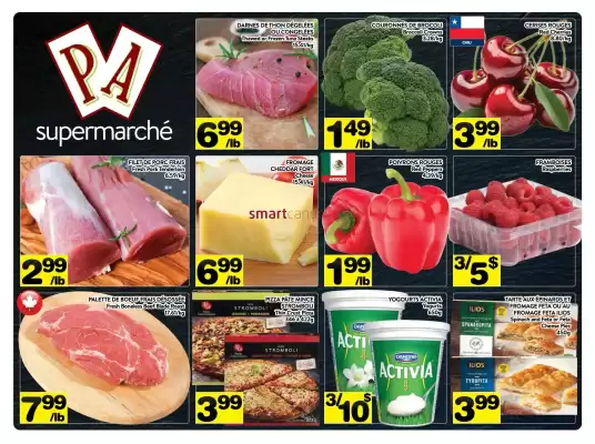 Supermarché PA flyer