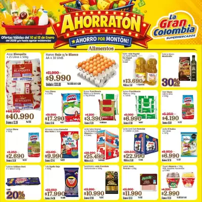 Catálogo La Gran Colombia (válido hasta 12-01)