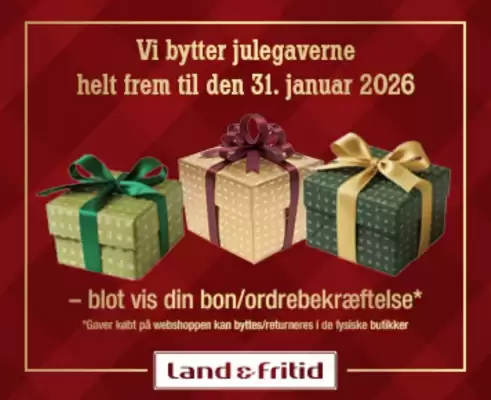 Land & Fritid tilbudsavis (gælder indtil 31-01)