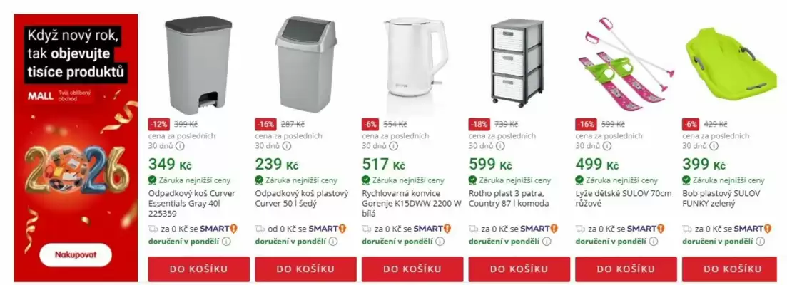 Mall.cz leták (platné do 22-01)