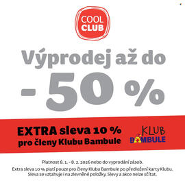 Bambule leták Strana 1