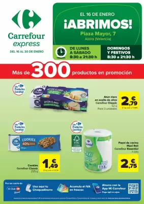Folleto Carrefour Express (válido hasta el 30-01)