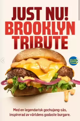 MAX Hamburgare reklamblad (giltig till och med 16-01)