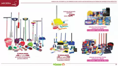 Folleto La Comer Página 23