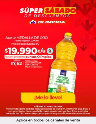 Catálogo Olímpica (válido hasta 10-01)