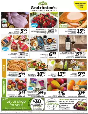 Andronico's weekly ad (valid until 13-01)