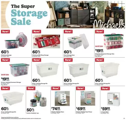 Michaels weekly ad