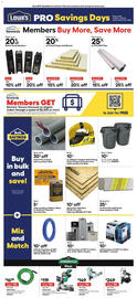 Lowe's weekly ad Page 1