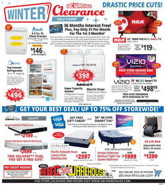 ABC Warehouse weekly ad week 3 Page 1