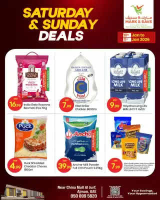 Mark & Save catalogue (valid until 11-01)