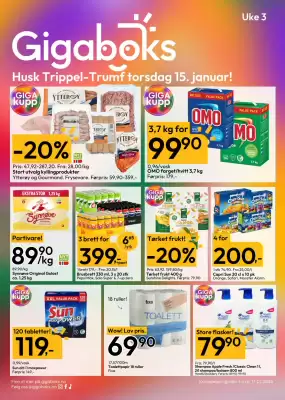 Gigaboks kundeavis (gyldig til 18-01)