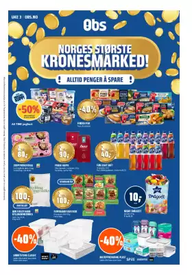 Coop Obs kundeavis (gyldig til 17-01)