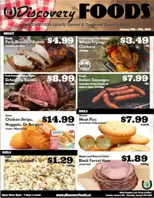Discovery Foods flyer (valid until 17-01)