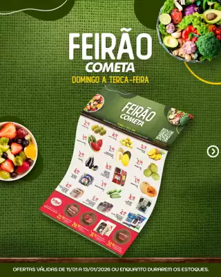 Encarte Cometa Supermercados (válido até 13-01)