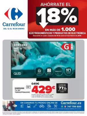 Folleto Carrefour (válido hasta el 18-01)