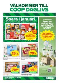 Coop Daglivs reklamblad vecka 3 Sida 1