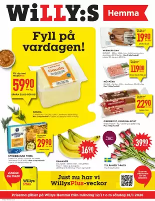 Willys Hemma reklamblad (giltig till och med 19-01)