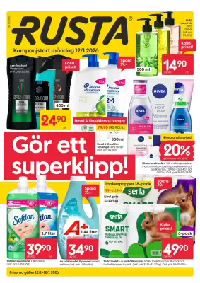 Rusta reklamblad (giltig till och med 18-01)