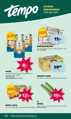 Tempo reklamblad (giltig till och med 18-01)