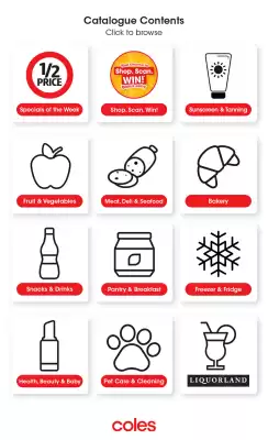 Coles catalogue