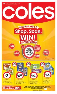 Coles catalogue (valid until 20-01)