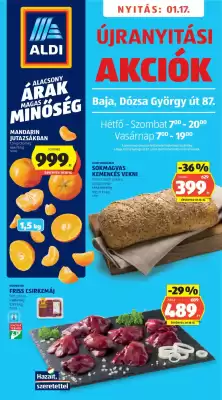ALDI akciós újság