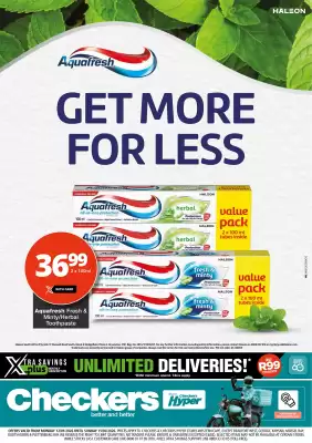 Checkers catalogue (valid until 15-02)