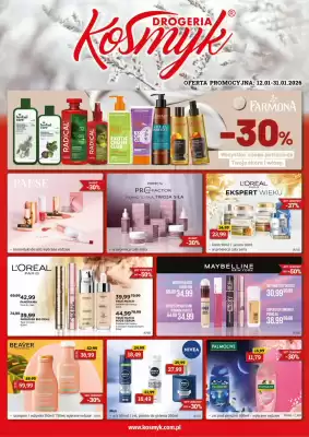 Drogeria Kosmyk gazetka (ważność do 31-01)