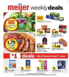Meijer weekly ad week 3 Page 1