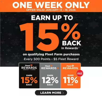 Mills Fleet Farm weekly ad (valid until 18-01)