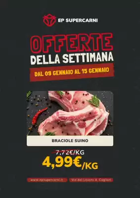 Volantino EP Supercarni (valido fino al 15-01)