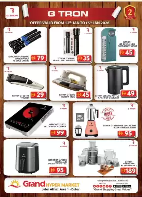 Grand Hyper Market catalogue (valid until 15-01)
