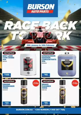 Burson Auto Parts catalogue (valid until 14-02)