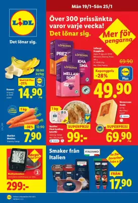 Lidl reklamblad (giltig till och med 25-01)