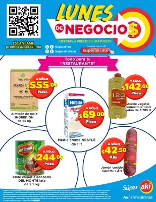 Folleto Super Aki (válido hasta 12-01)