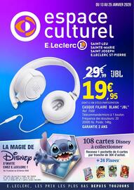 Catalogue E.Leclerc Espace Culturel page 1