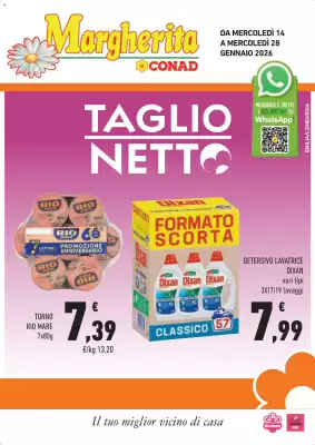 Volantino Conad Margherita (valido fino al 28-01)