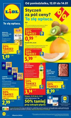 Lidl gazetka (wa偶no艣膰 do 14-01)