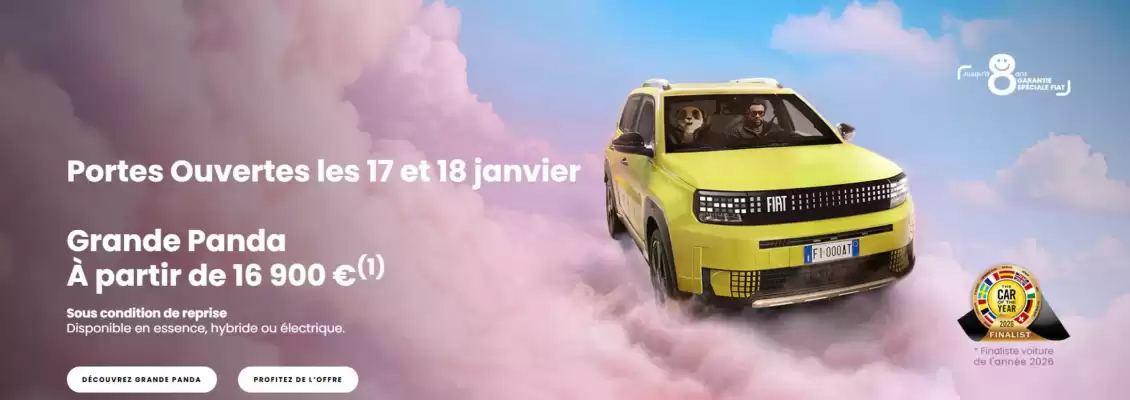 Catalogue Fiat (valable jusqu'au 18-01)