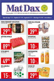 Matdax reklamblad vecka 3 Sida 1