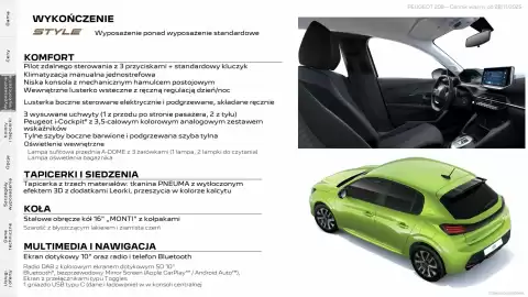 Peugeot gazetka | 208 Strona 8