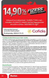 Auchan akciós újság hét 3 Oldal 30