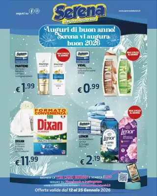 Volantino Serena Detersivi (valido fino al 25-01)