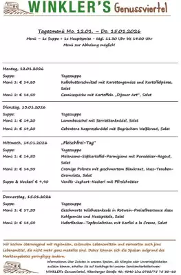 Winkler Markt Flugblatt (gültig bis 15-01)