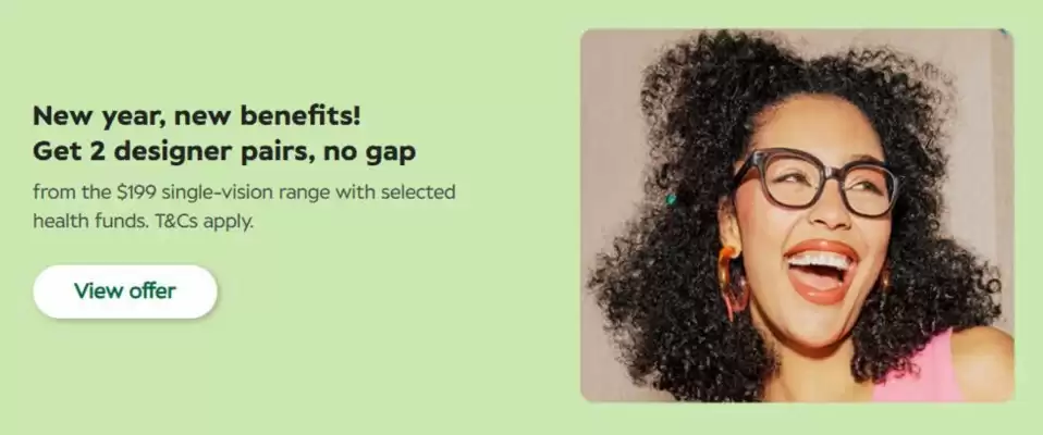 Specsavers catalogue (valid until 18-01)