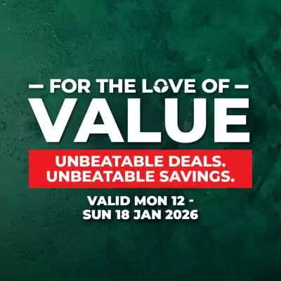 Food Lover's Market catalogue (valid until 18-01)